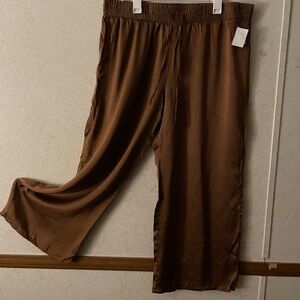 Norstrom satin draw string pajamas